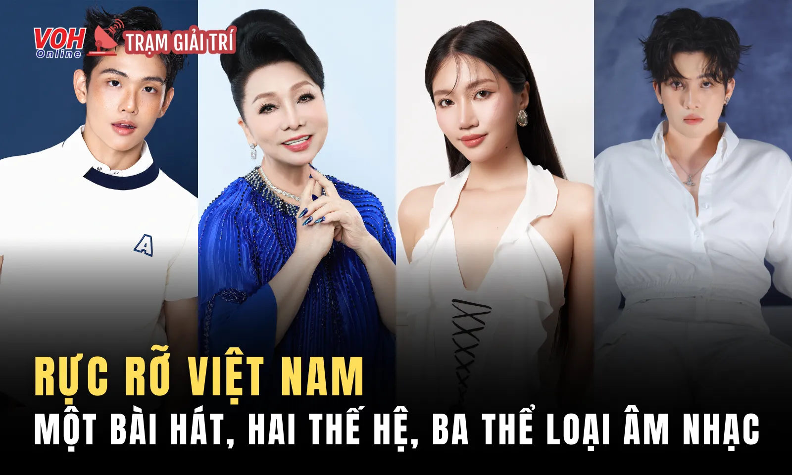 Rực Rỡ Việt Nam: Bản hòa ca giữa âm nhạc truyền thống và hiện đại thắp lửa tự hào dân tộc