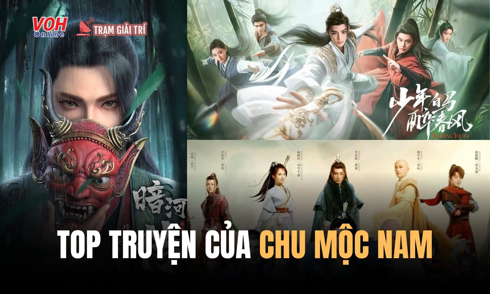 Top 6 truyện của tác giả Chu Mộc Nam