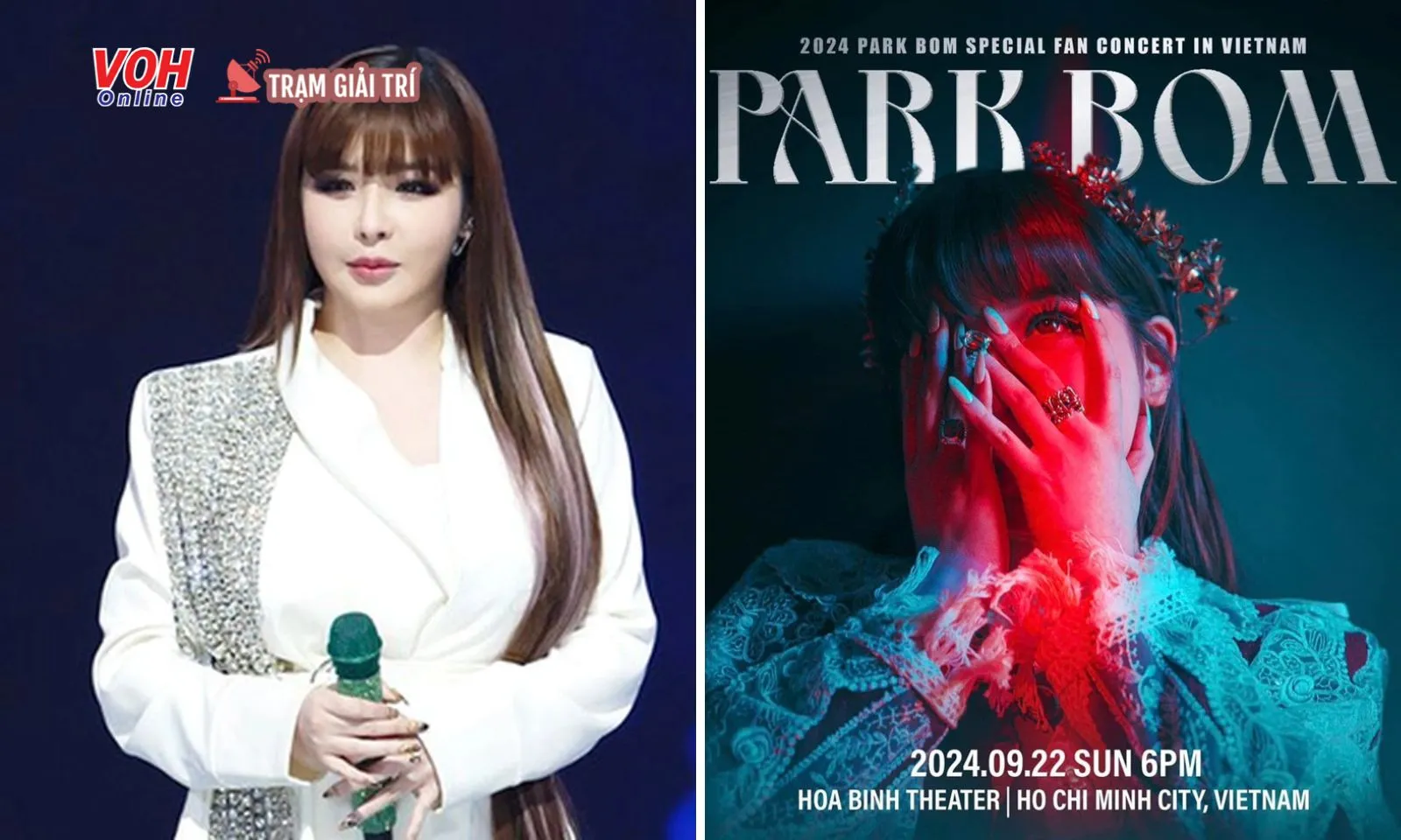 Concert của Park Bom chọn điểm dừng chân tại TPHCM