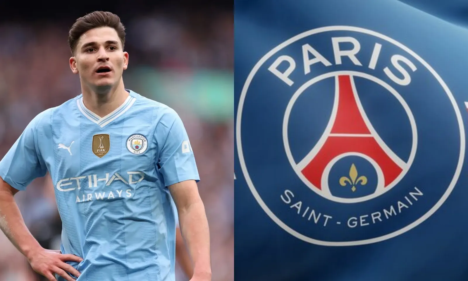 Man City đặt giá tối thiểu bán Alvarez, đợi PSG tuần tới