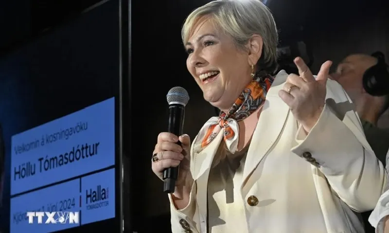 Iceland chính thức có nữ tổng thống thứ hai