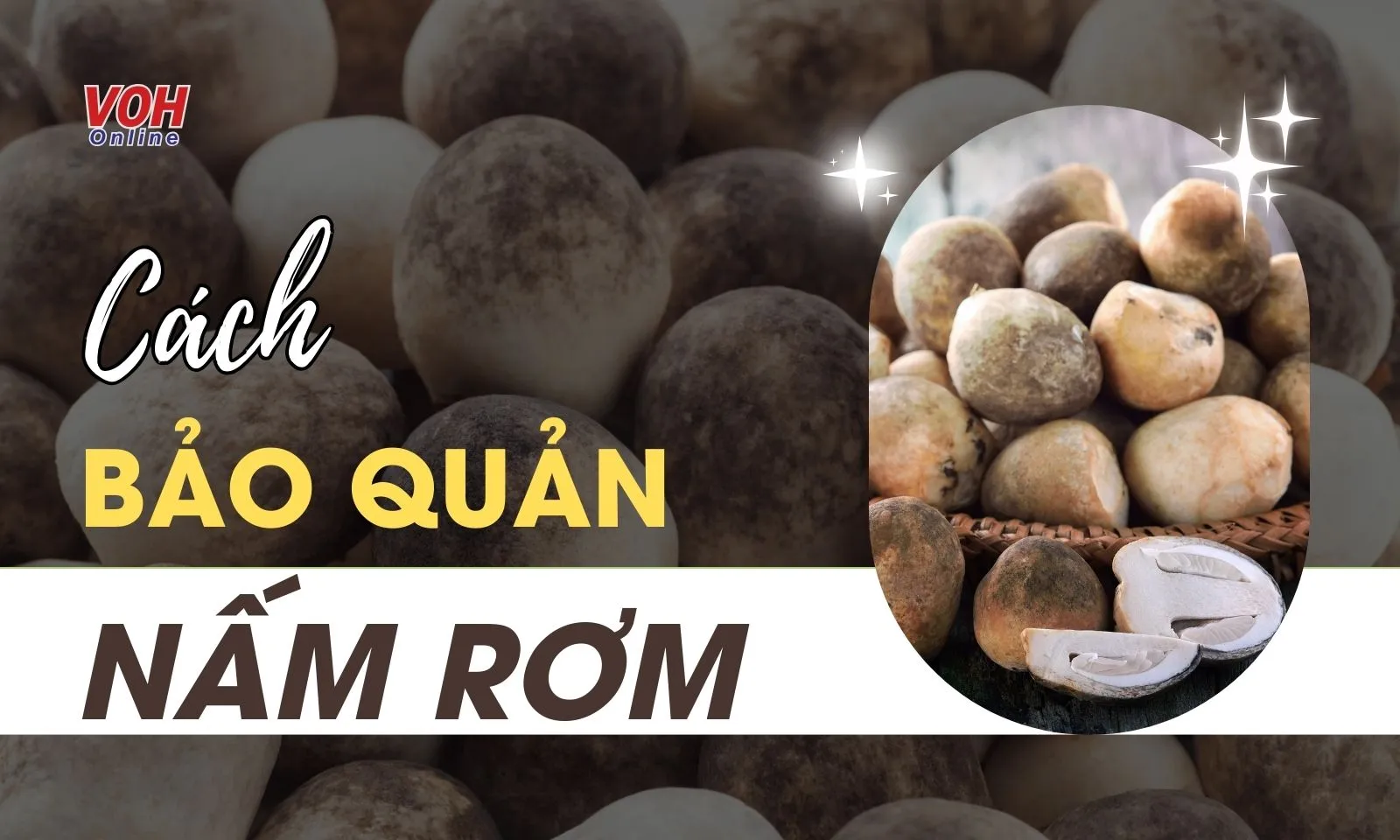 4 cách bảo quản nấm rơm tươi ngon, không mốc và lâu bị hỏng