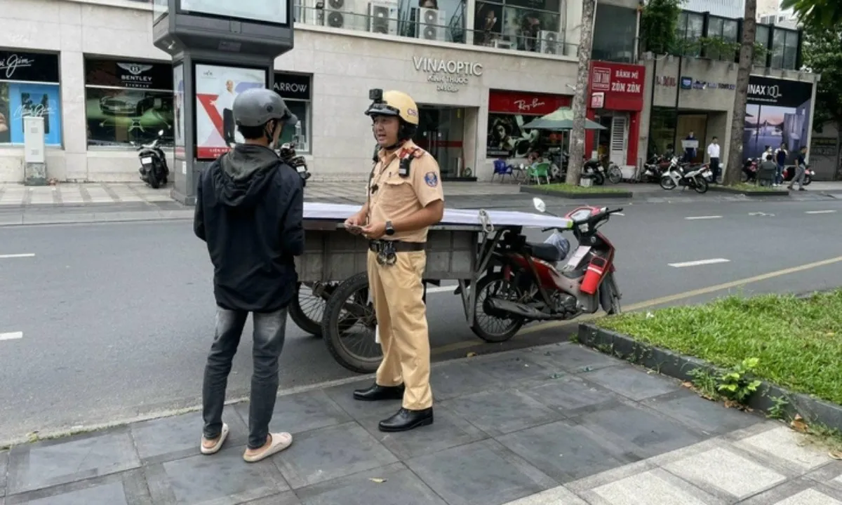 TPHCM xử lý hơn 1.800 xe 3, 4 bánh tự chế sau 2 tuần ra quân