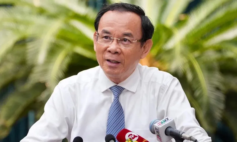 Bí thư Thành ủy TP.HCM Nguyễn Văn Nên - Ảnh TTO