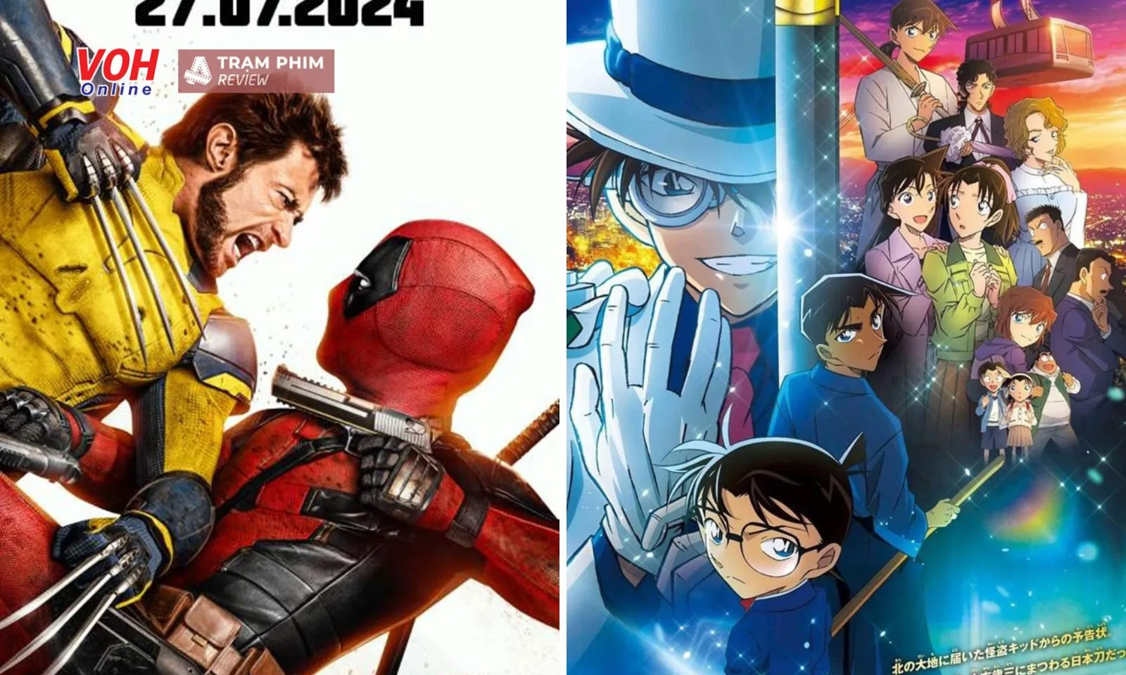 Deadpool 3 thất thế trước Conan Movie 27 tại phòng vé Việt