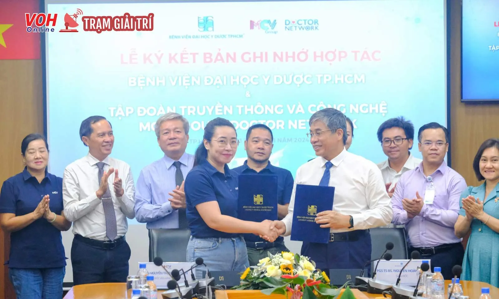 MCV hợp tác Bệnh viện Đại học Y Dược TPHCM đào tạo KOL y tế