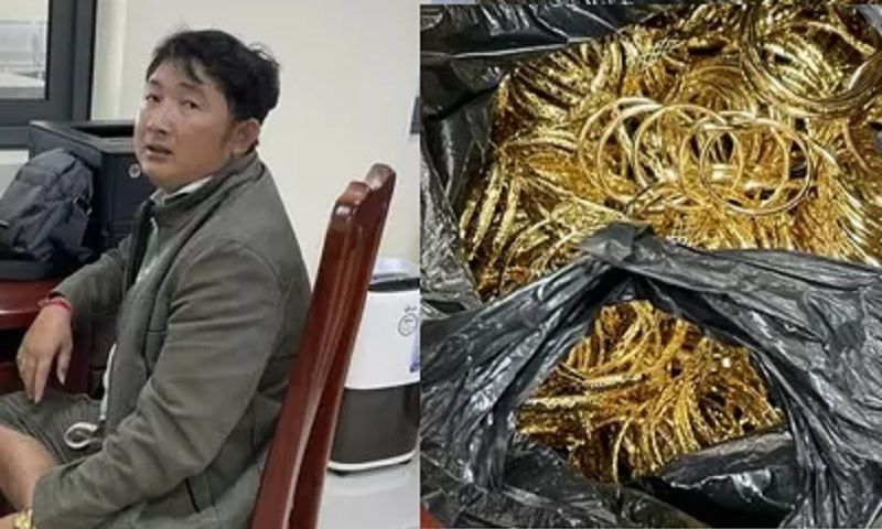 An Giang: Bắt đối tượng vận chuyển trái phép 1,2kg vàng qua cửa khẩu