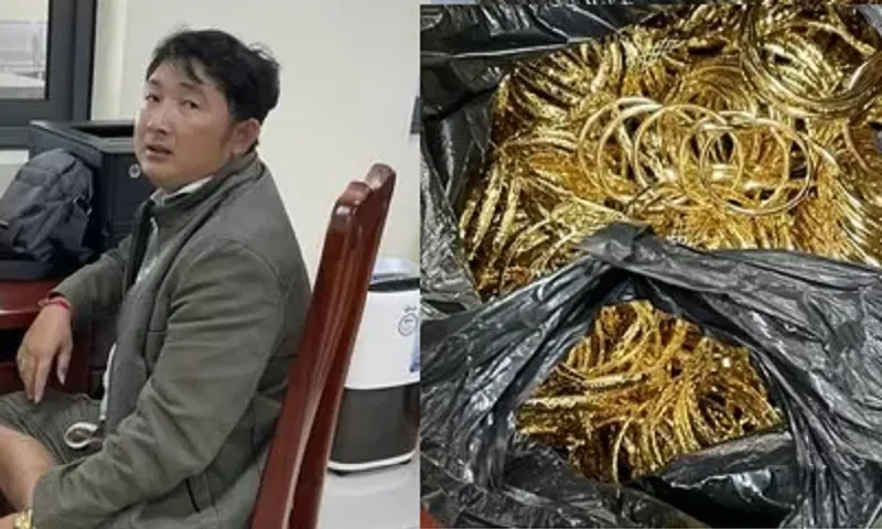An Giang: Bắt đối tượng vận chuyển trái phép 1,2kg vàng qua cửa khẩu