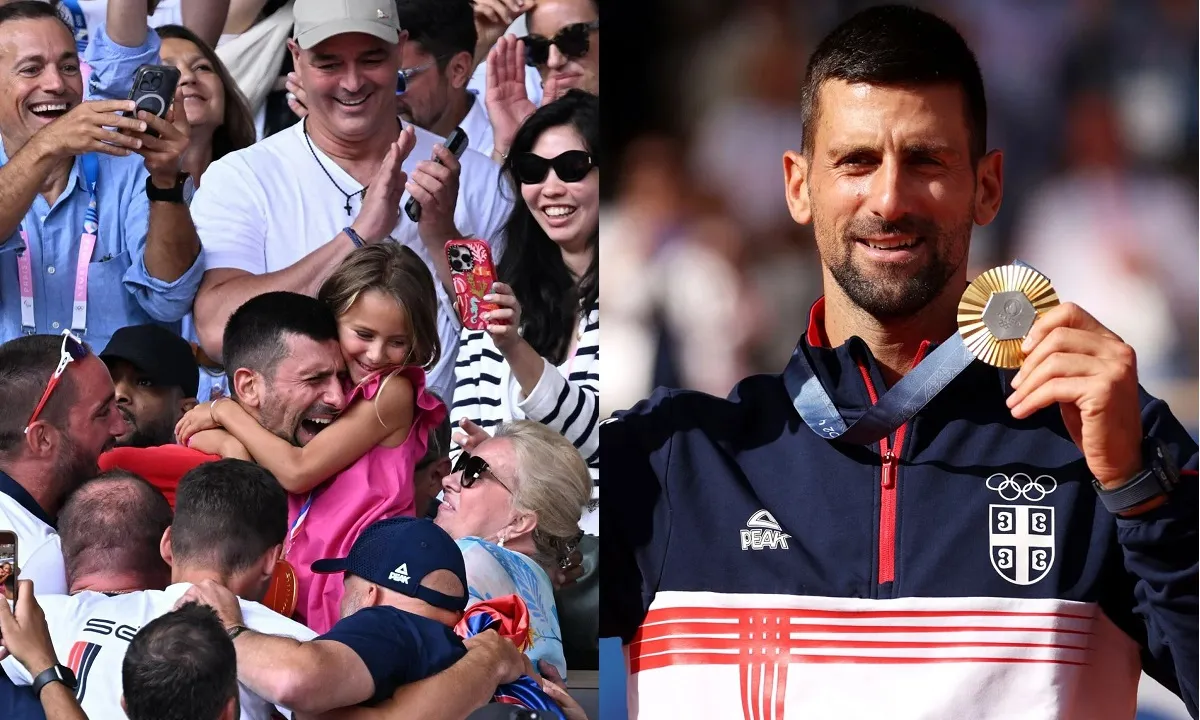 Kịch tính hạ Alcaraz, Djokovic bật khóc khi lần đầu giành HCV Olympic