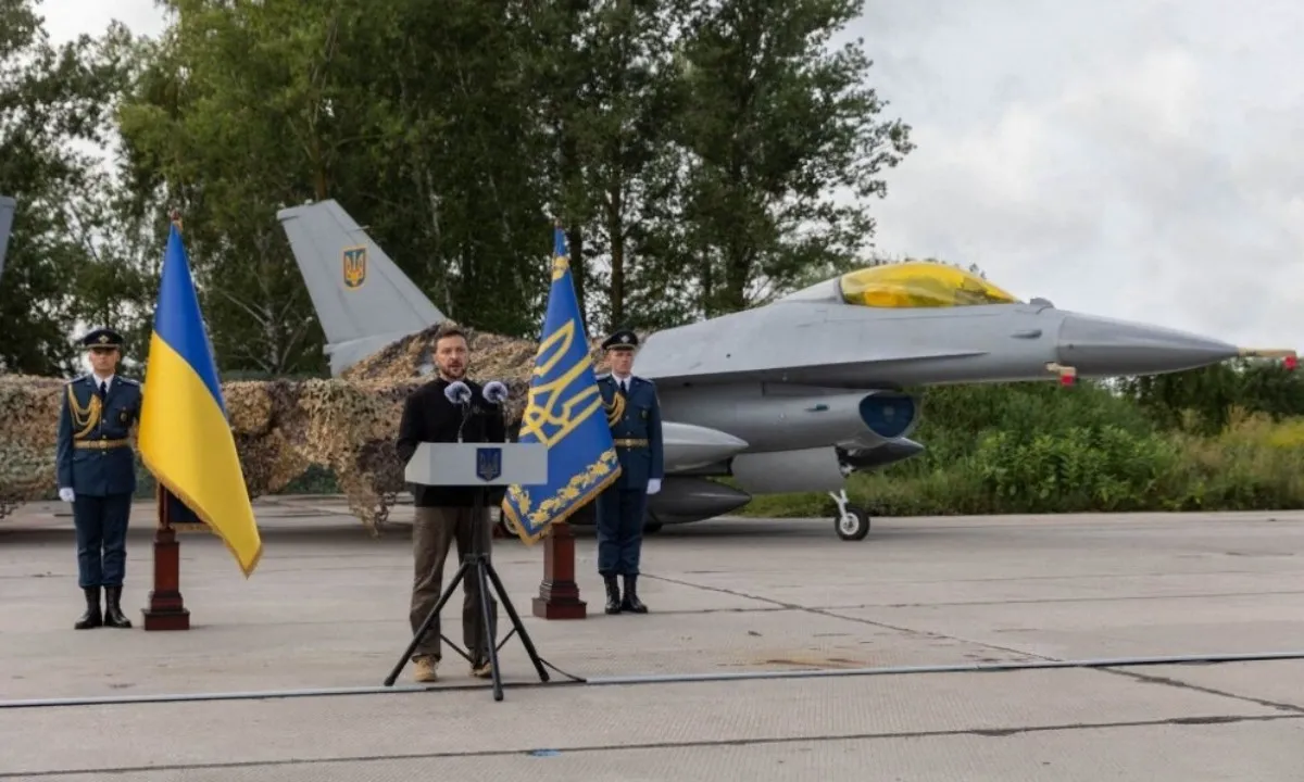 Tổng thống Volodymyr Zelensky: Ukraine đã nhận tiêm kích F-16