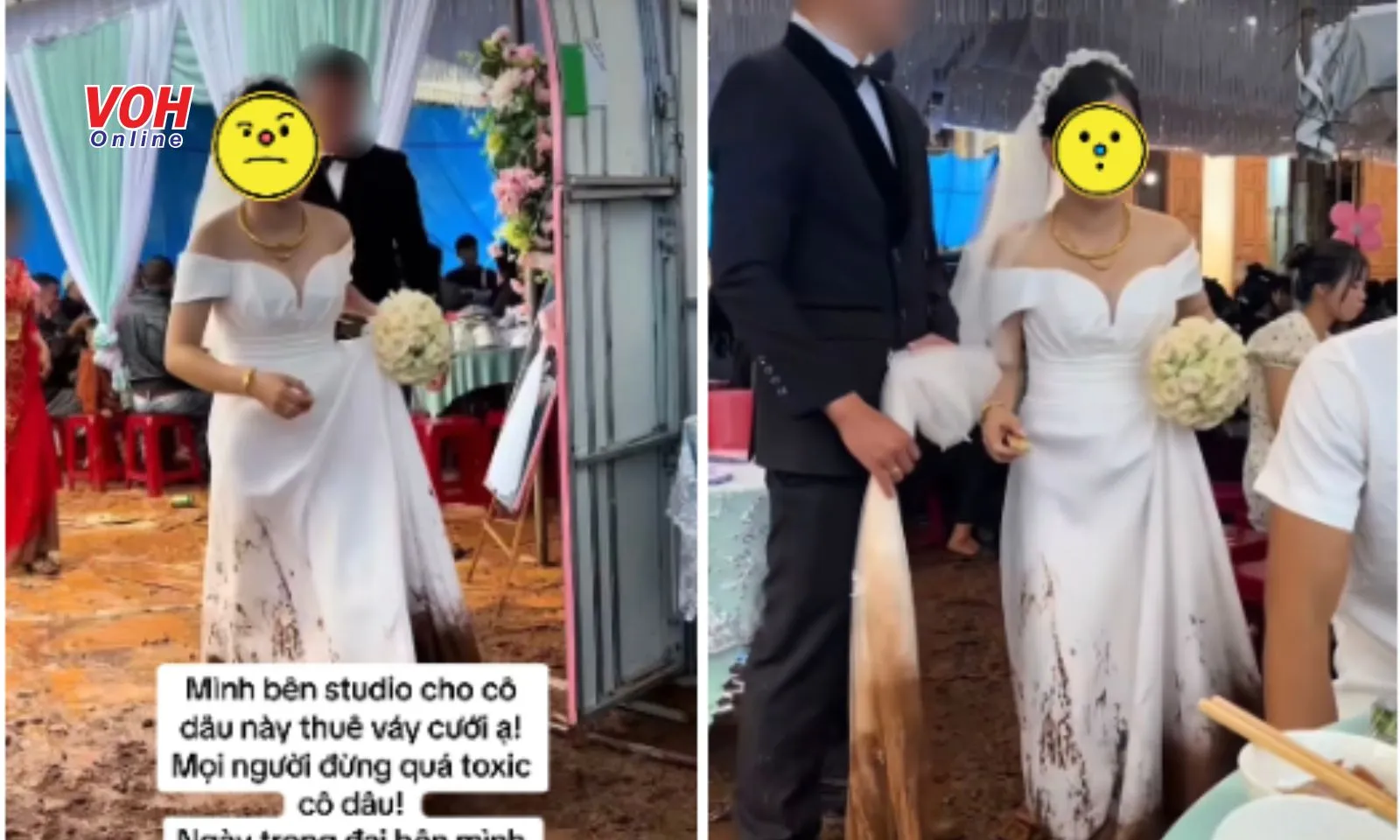 Cô dâu Đắk Lắk thuê váy cưới lội bùn, nhưng chủ studio có cách xử lý bất ngờ.