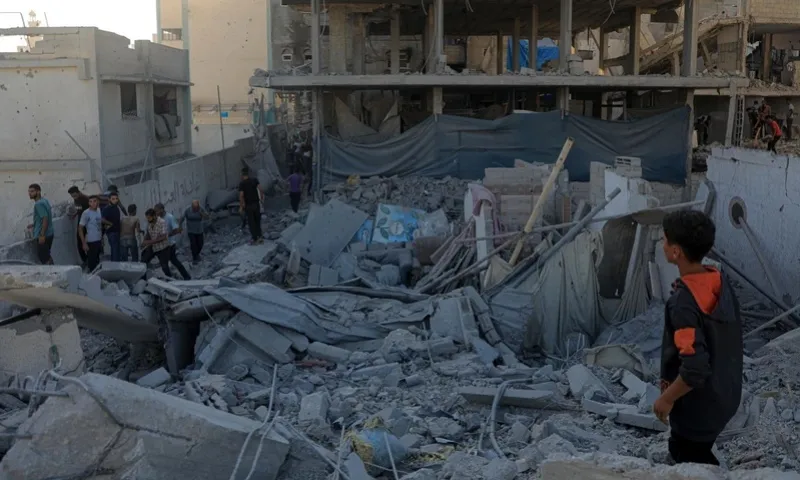 Hơn 60% các tòa nhà ở Gaza bị hư hại