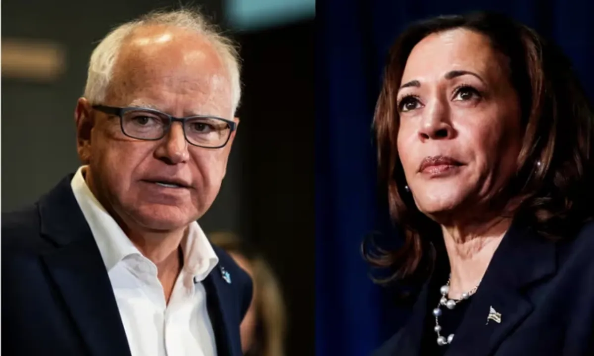 Bà Kamala Harris chọn Thống đốc bang Minnesota là người liên danh tranh cử