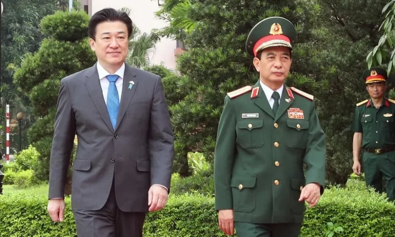 Bộ trưởng Quốc phòng Nhật Bản thăm chính thức Việt Nam