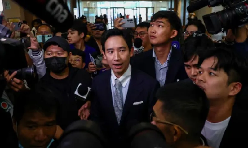 Tòa án Thái Lan yêu cầu giải tán Đảng Tiến Bước