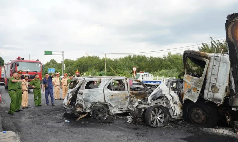 Công an TPHCM thông tin về vụ đụng xe liên hoàn trên cầu Phú Mỹ