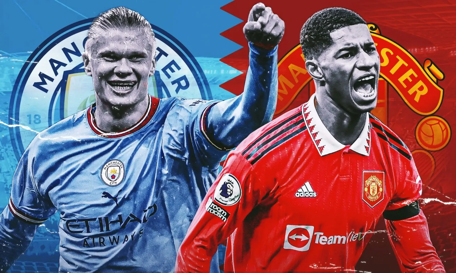 4 điểm nóng Siêu cúp Anh Man City vs MU: Haaland chiến lão tướng | Tội đồ chuộc lỗi