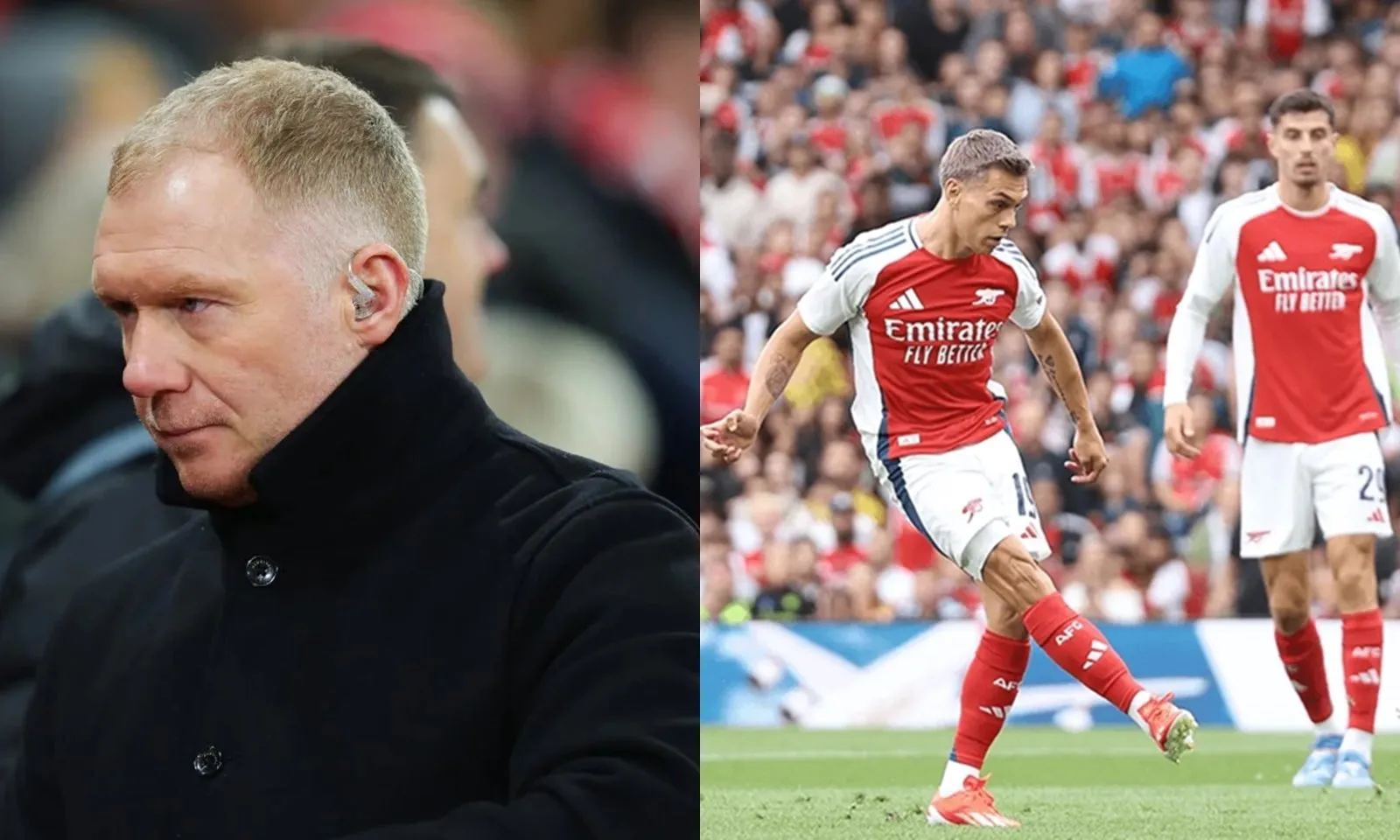 Paul Scholes: “Arsenal thiếu bản lĩnh của một nhà vô địch để vượt mặt Man City” 