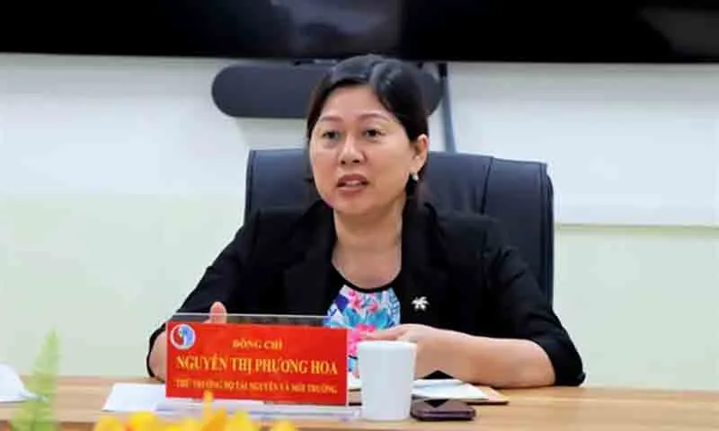 Thứ trưởng Nguyễn Thị Phương Hoa điều hành Bộ Tài nguyên và Môi trường