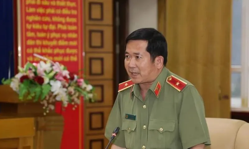 Thiếu tướng Đinh Văn Nơi làm Cục trưởng Cục An ninh chính trị nội bộ