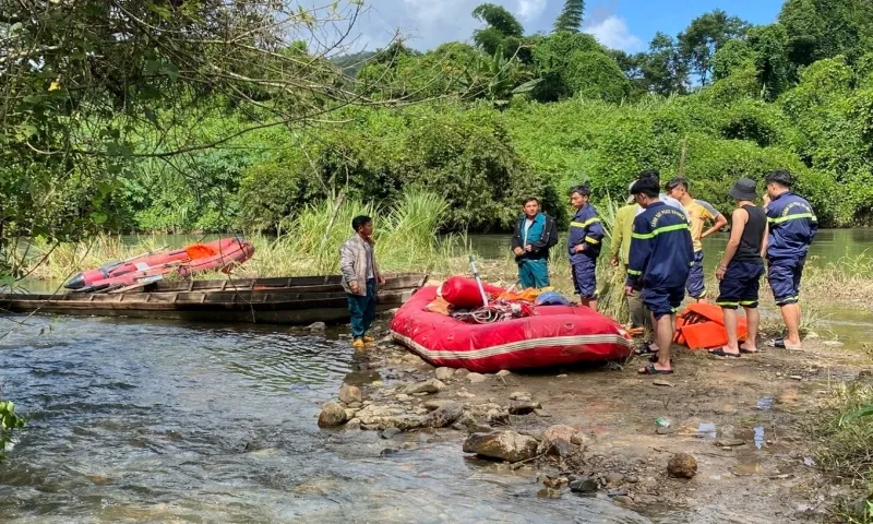 Tìm thấy thi thể hai nữ sinh rơi xuống sông ở Lạc Dương, Lâm Đồng