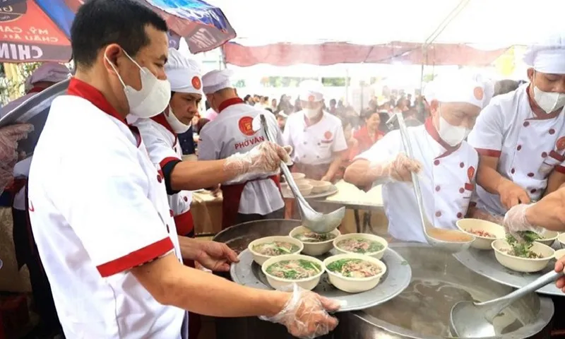 Phở Nam Định tại festival Phở 2024