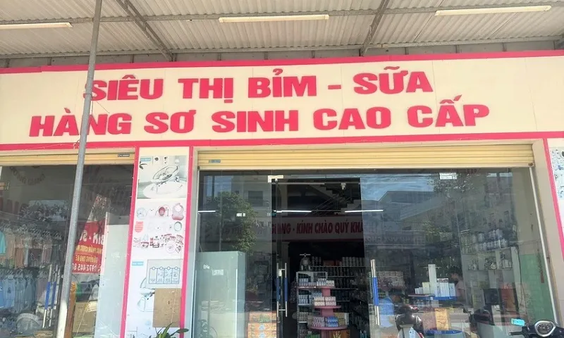 hà tĩnh Cửa hàng chưa đảm bảo các tiêu chuẩn quy định siêu thị để kinh doanh nhiều mặt hàng  Tổng Cục QLTT