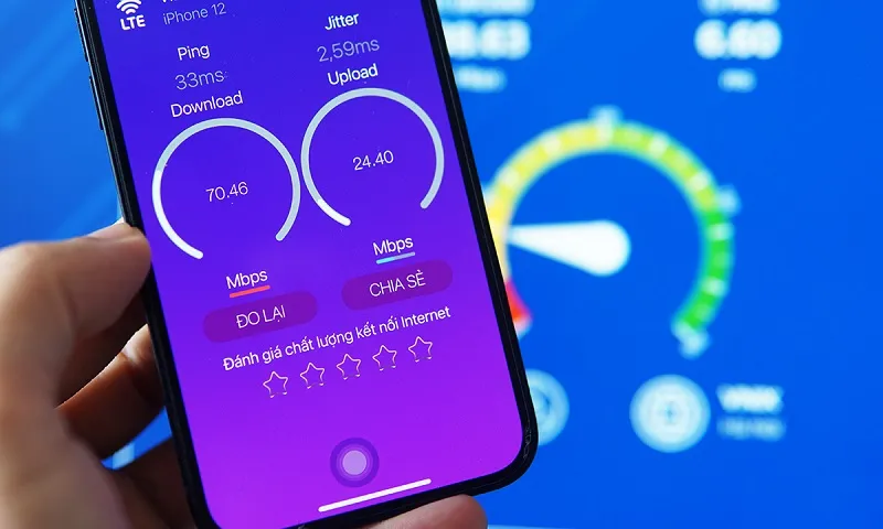 tốc độ kết nối internet việt nam minh họa