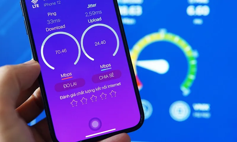 Tốc độ Internet di động tại Việt Nam tăng liên tiếp 5 tháng