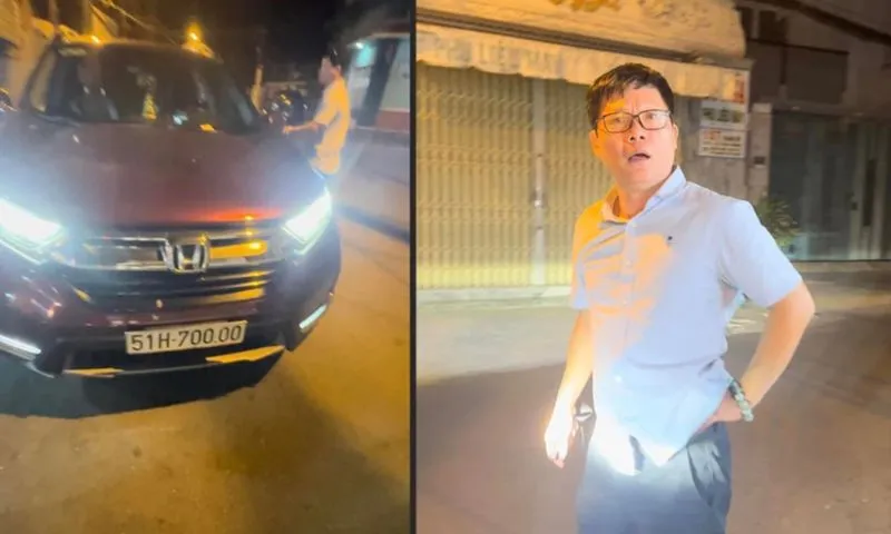 Vụ ô tô đẩy cô gái trên nắp capo ở Tân Bình: Lái xe là giám đốc một công ty