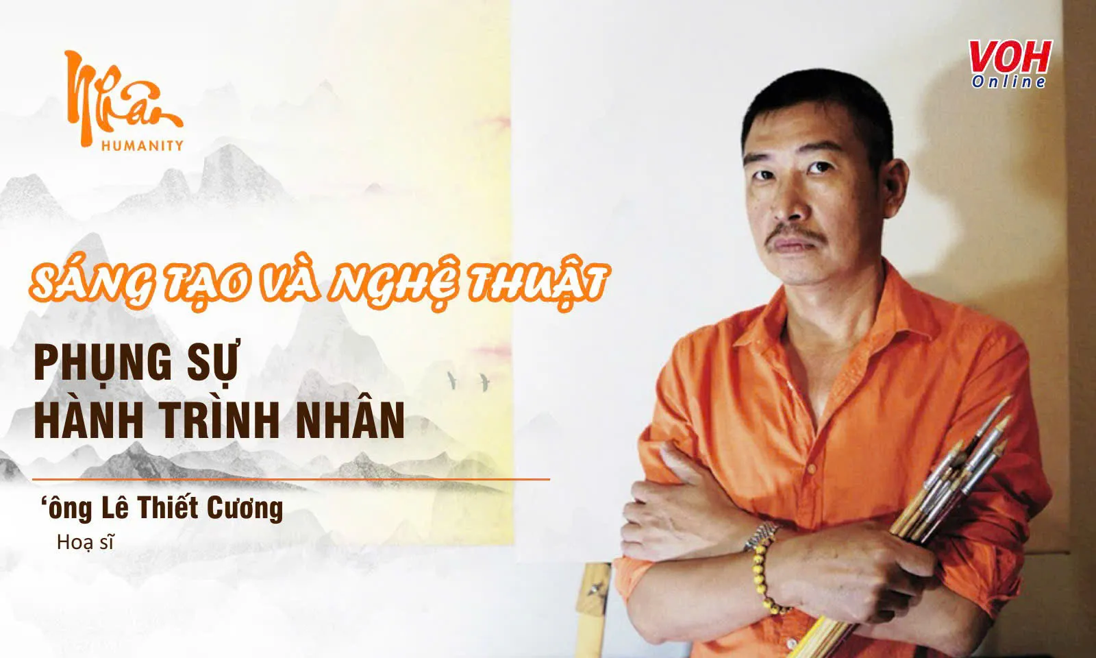 Họa sĩ Lê Thiết Cương: sáng tạo và nghệ thuật phụng sự hành trình Nhân