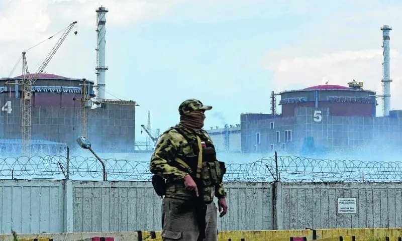 Nga cáo buộc Ukraine ném bom gần nhà máy điện hạt nhân Zaporizhzhia