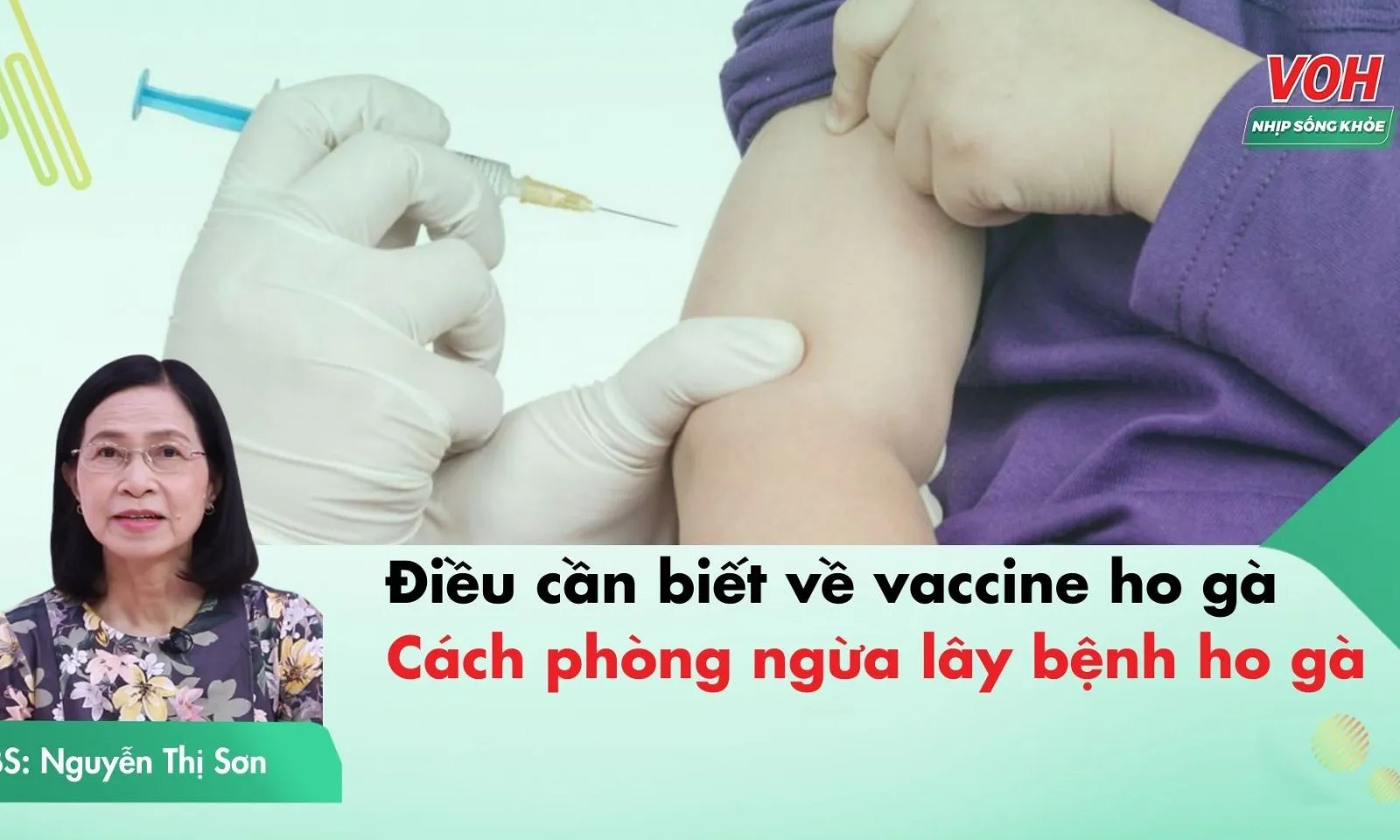Các cách phòng ngừa bệnh ho gà