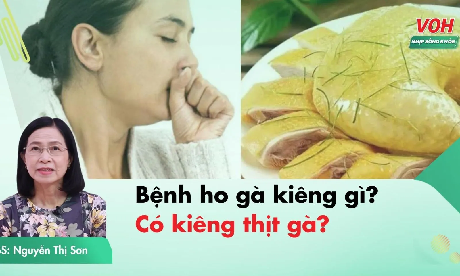 Bệnh ho gà: Người bệnh nên kiêng gì? Có nên kiêng thịt gà?