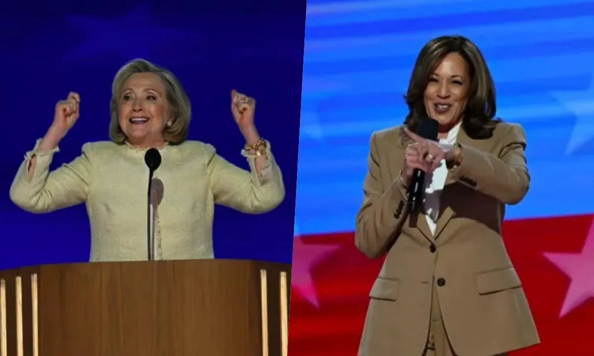 Hillary Clinton ca ngợi Kamala Harris: Cánh cửa đã mở ra cho tất cả chúng ta