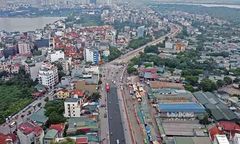 Hà Nội tổ chức lại giao thông đường Âu Cơ phục vụ thi công dự án
