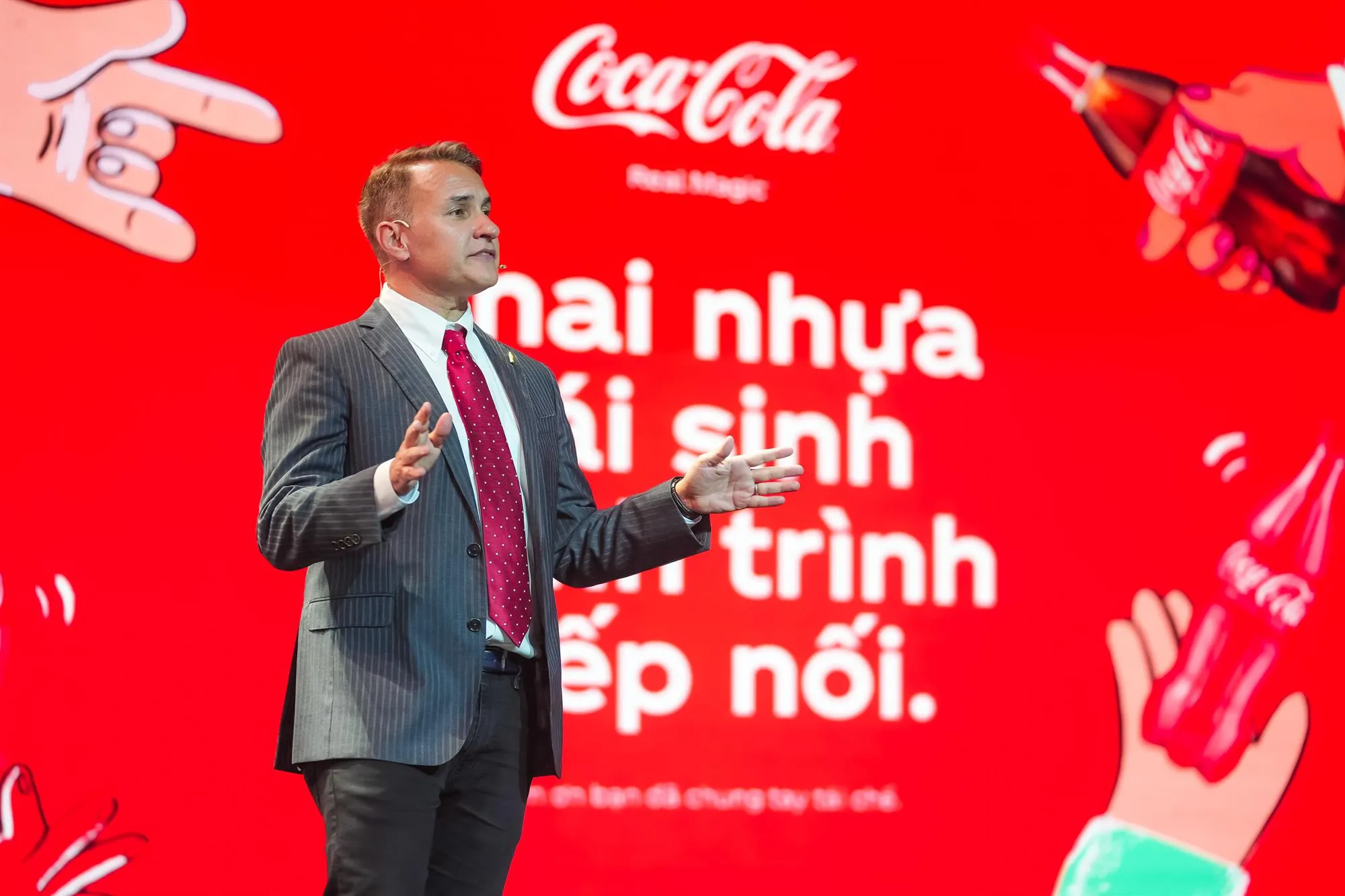 Leonardo Garcia, Tổng Giám đốc Coca-Cola Việt Nam và Campuchia.