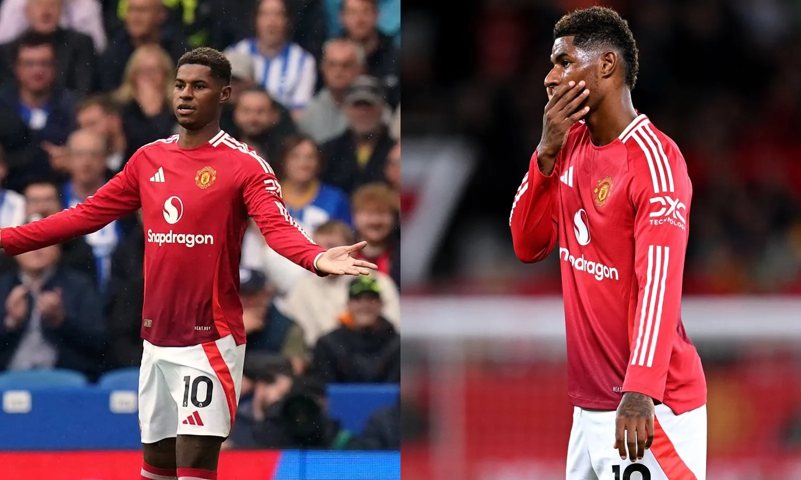 0 bàn thắng, 0 dứt điểm: Ten Hag bất lực với Rashford