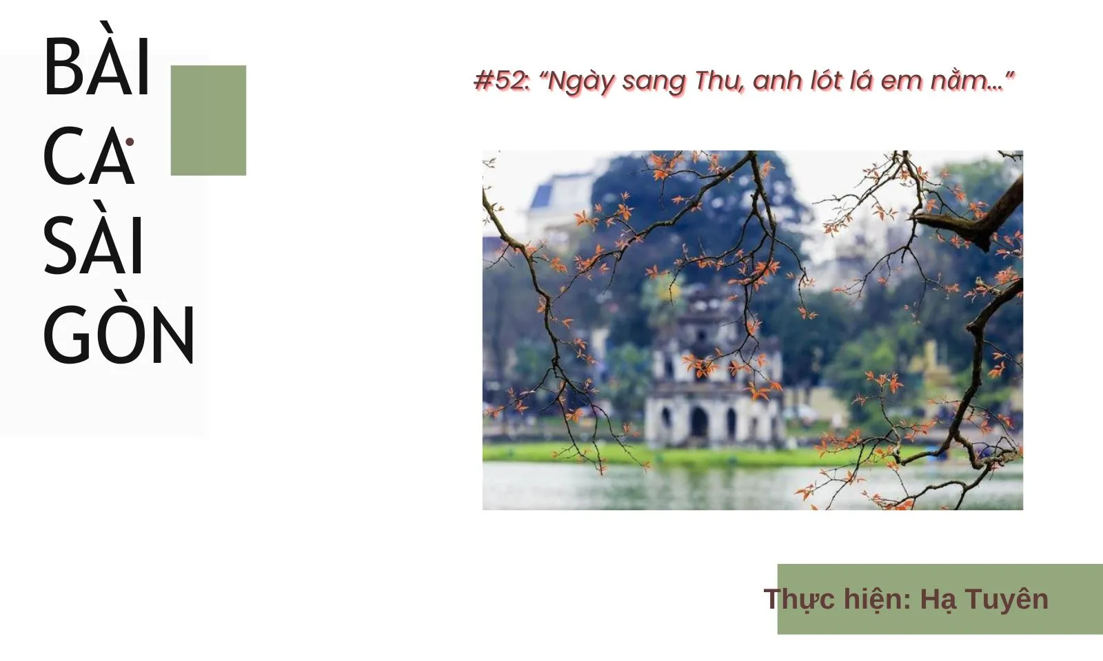 #52: Thôi thì có em, đời ta hy vọng