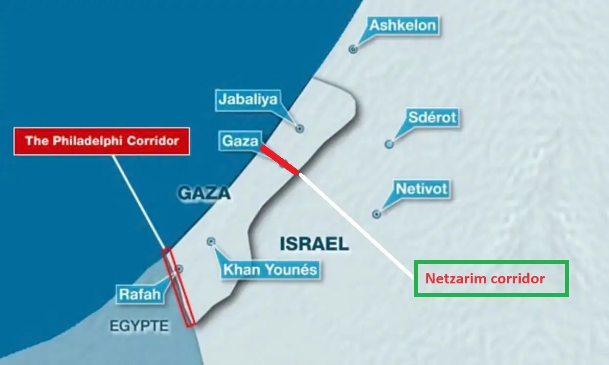 Vì sao Israel quyết giữ 2 hành lang ở Gaza?