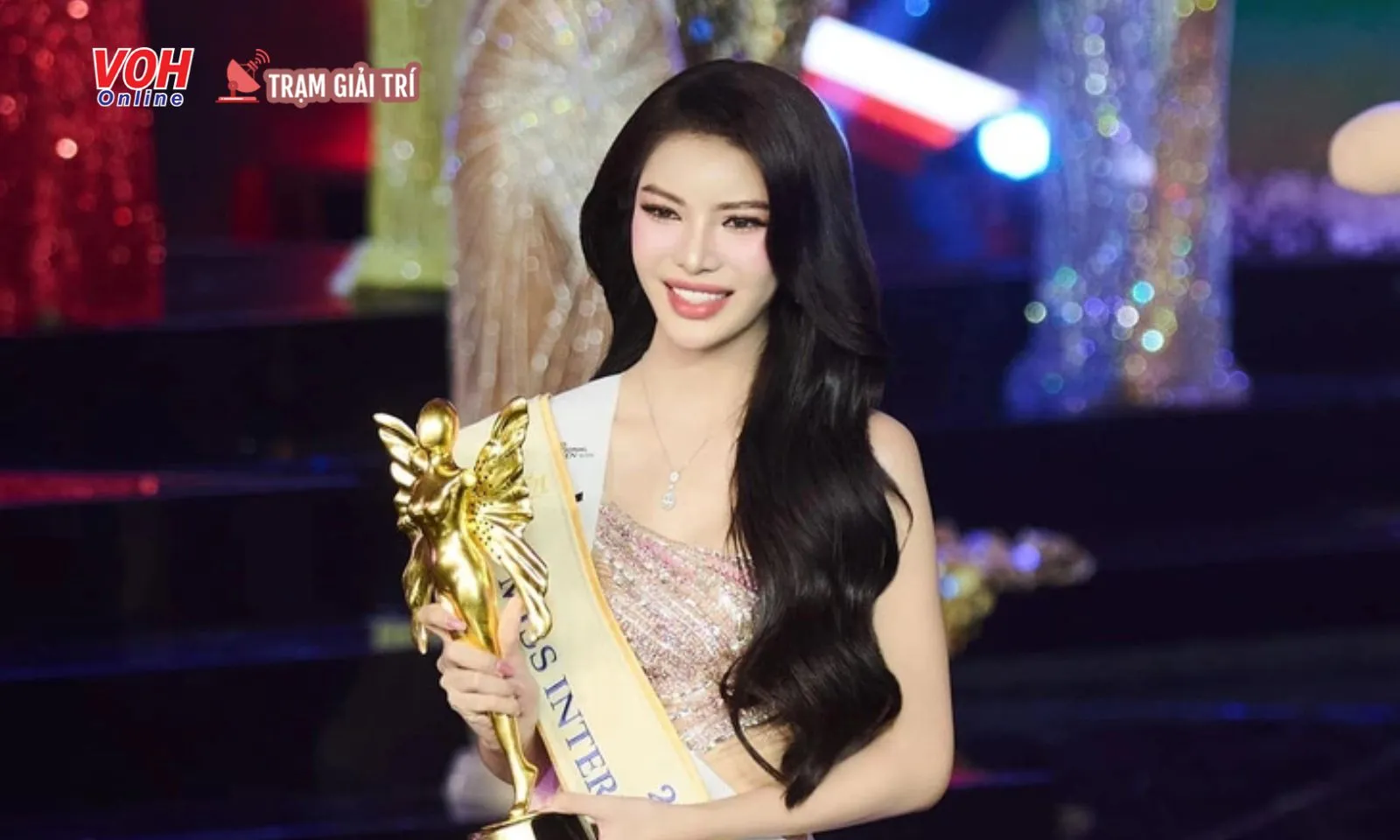 Nguyễn Tường San đoạt danh hiệu Á hậu 2 tại Miss International Queen 2024 