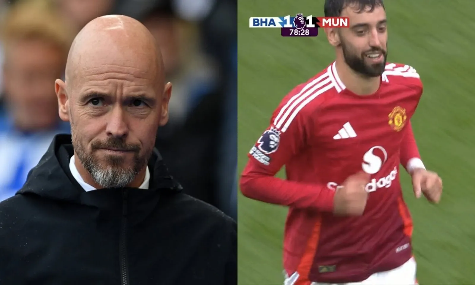 Ten Hag và quyết định ngớ ngẩn mang tên Bruno Fernandes 