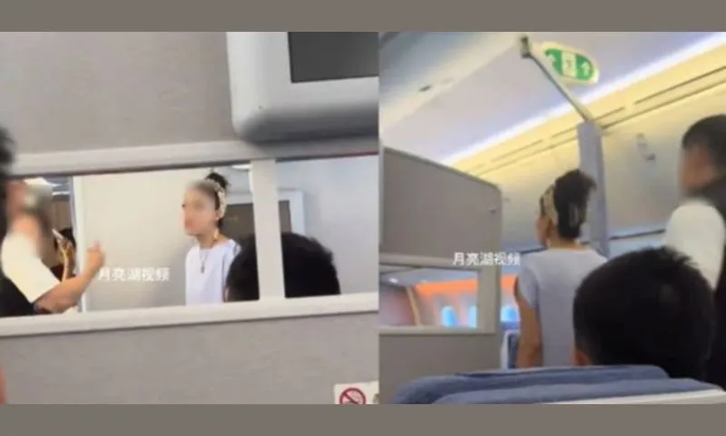 Làm trễ chuyến bay vì mẹ con đòi nâng cấp ghế miễn phí