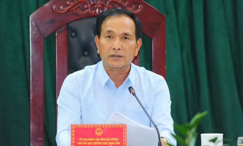 Ông Lưu Văn Bản được giao quyền Chủ tịch UBND tỉnh Hải Dương