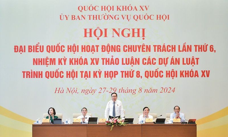 Khai mạc Hội nghị đại biểu Quốc hội hoạt động chuyên trách lần thứ 6