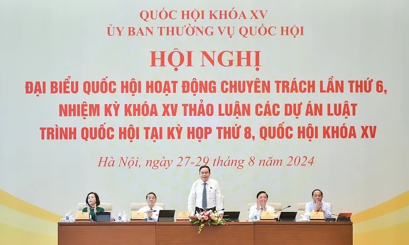 Khai mạc Hội nghị đại biểu Quốc hội hoạt động chuyên trách lần thứ 6