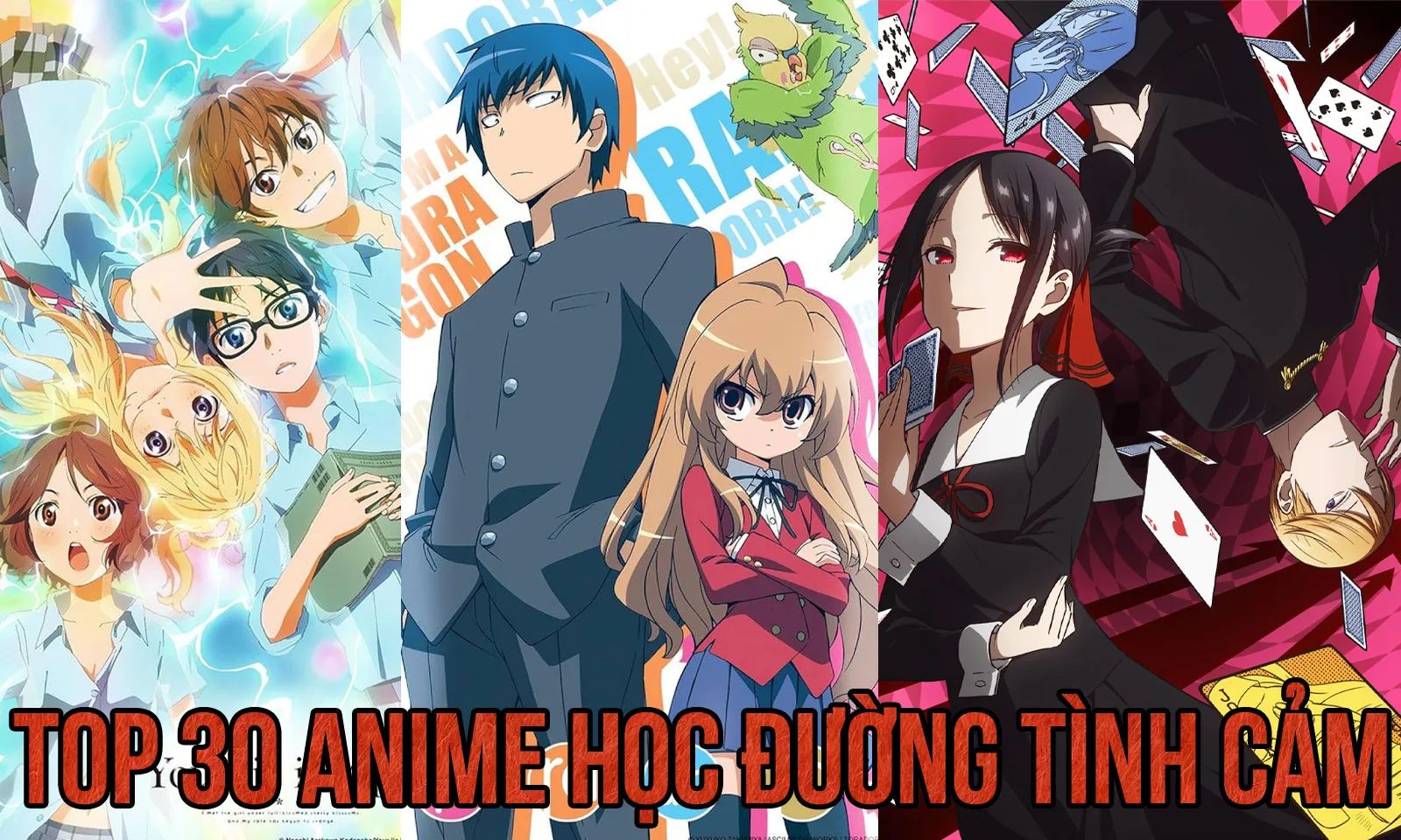 Top 30+ bộ anime học đường tình cảm hay nhất mọi thời đại