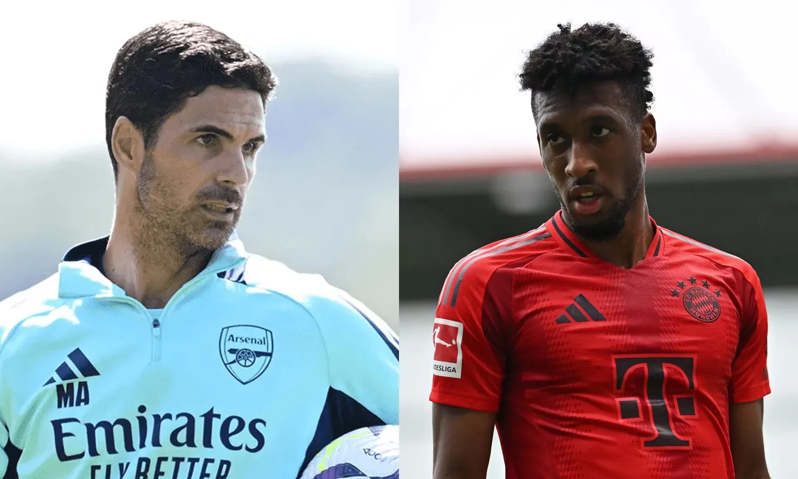 Arsenal gây bất ngờ với Kingsley Coman