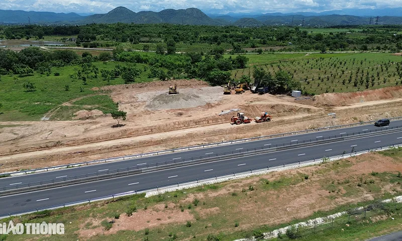 Trạm dừng nghỉ cao tốc Vĩnh Hảo - Phan Thiết đã thi công, hoàn thành trước Tết