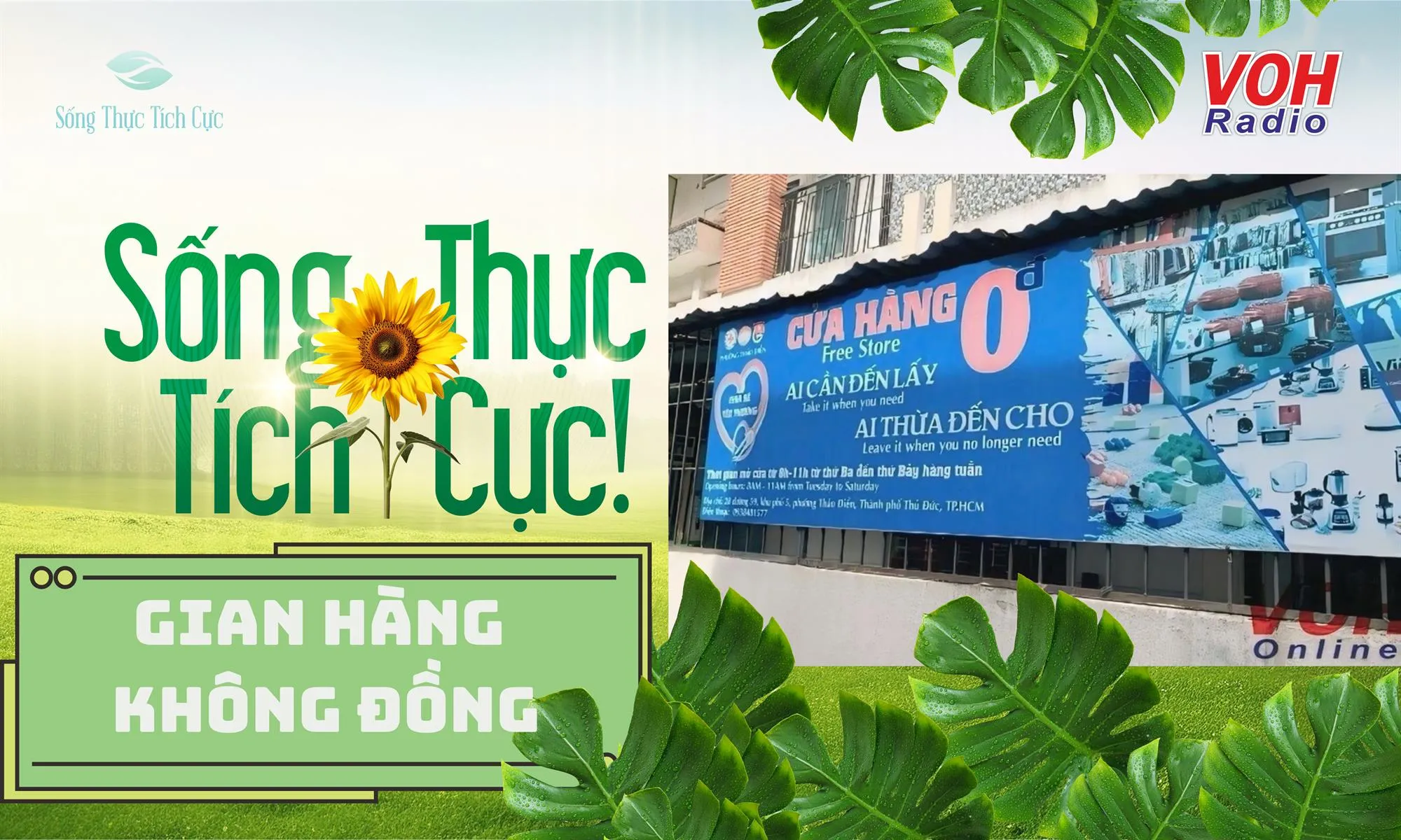 “Gian hàng 0 đồng” - Khi sẻ chia là niềm hạnh phúc